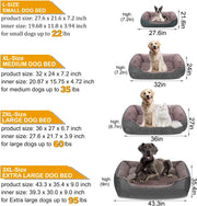 Chew Proof Dog Bed Couch Sofa, Breathable Dog Bed Couch for Small Medium Large Dogs Cat